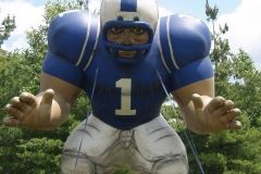 2008 BBQ Ribfest: Giant Indianapolis Colts player