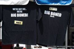 2008 BBQ Ribfest: Big Boned BBQ's t-shirt