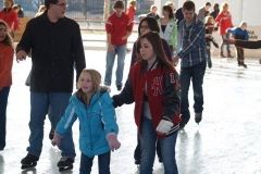 Headwaters Park Ice Skating Rink