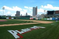 2009/09/10: Playoffs emblem on Parkview Field