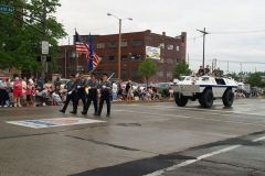 FWPD Color Guard and SWAT vehicle