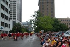 The crowd at the 2009 TRF Parade