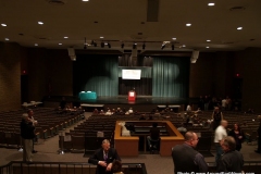 The auditorium inside South Side High School