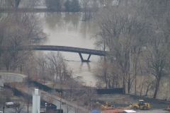 Bridge between Headwaters Park and Old Fort Wayne