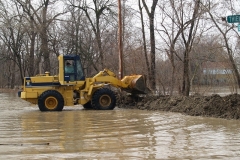 Constructing the clay levee