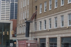 2009/03/18: West side with debris chutes