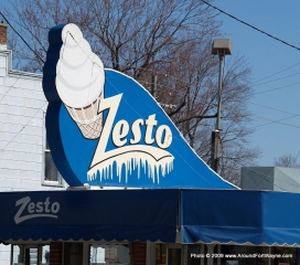 Zesto sign