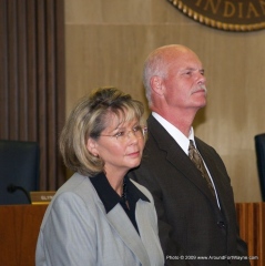 Dr. Deb McMahan and Nelson Peters