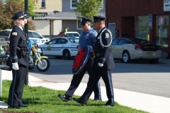 Presentation of the wreath