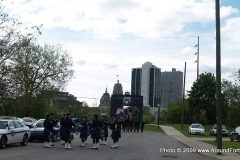 The FWPD Pipe and Drum Brigade