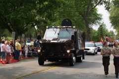 Allen County Sheriff's SWAT vehicle