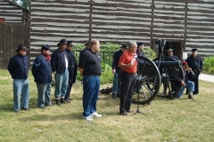 Ceremony thanking the Lincoln Financial Foundation