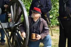 Civil War reenactors