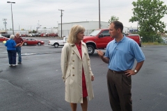 Liz Brown and Marlin Stutzman