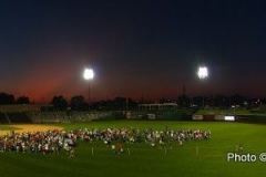 Sunset over Parkview Field