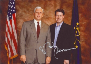 Congressman Pence and Jim Banks