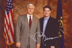 Congressman Pence and Jim Banks