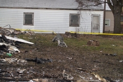 Remnants of the Pyromaniac Fireworks store