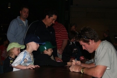 The TinCaps sign autographs