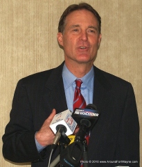 US Senator Evan Bayh