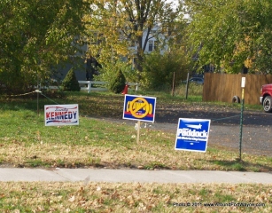 Dr. John Crawford yard sign