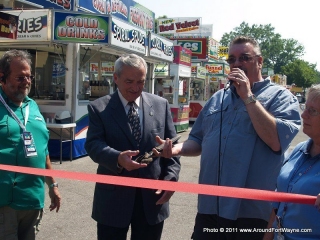 2011/07/08: Mayor Tom Henry and Jack Hammer