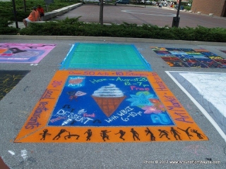 2012/07/15: Three Rivers Festival Chalk Walk