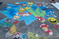 2012/07/15: Three Rivers Festival Chalk Walk