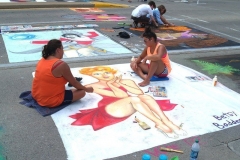 2012/07/15: Three Rivers Festival Chalk Walk