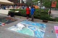 2012/07/15: Three Rivers Festival Chalk Walk