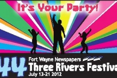 2012: Three Rivers Festival logo