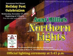 Aunt Millie's Northern Lights display