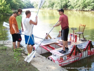 Team 'Spades' raft