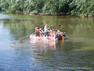 Team 'Spades' raft