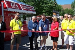 Three Rivers Festival ribbon cutting