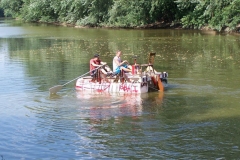 Team 'Spades' raft