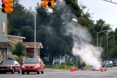 2015/09/28: Smoke testing at Spring Street and Sherman Boulevard