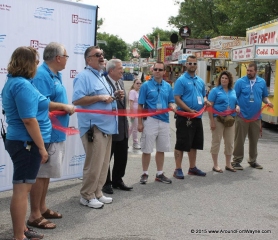 Jack Hammer, Mayor Tom Henry, and TRF Board