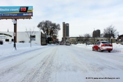 Looking west on Washington Boulevard