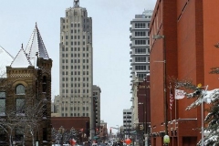 Looking west on Berry Street