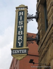 2016/04/25: New History Center sign