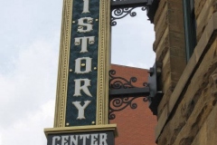 2016/04/25: New History Center sign