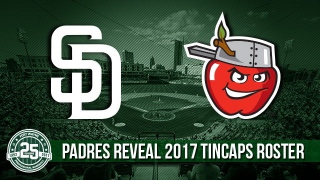 Padres reveals 2017 TinCaps roster