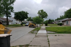 Crestwood Colony neighborhood water main