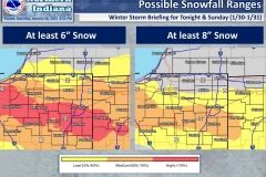 2021/01/30 @ 1622: NWS Winter Storm Warning Situation Report