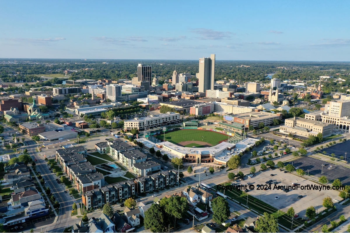 Downtown Fort Wayne Indiana