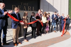 Ribbon cutting for The Pearl