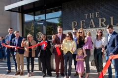 Ribbon cutting for The Pearl