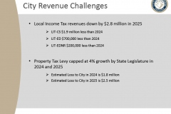 2025 Fort Wayne Civil City Budget slide presentation - slide 5