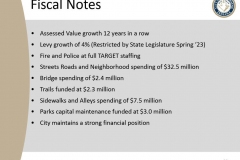 2025 Fort Wayne Civil City Budget slide presentation - slide 14